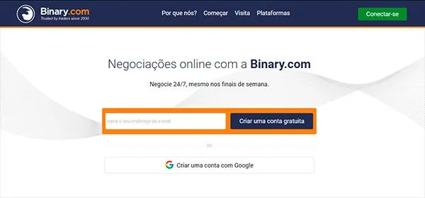 O que é Binary.com